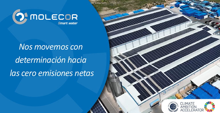 Molecor acelera su compromiso climático gracias al Pacto Mundial de las Naciones Unidas