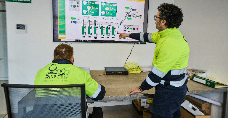 La Red de Calor de Soria se consolida como referente nacional en calefacción urbana con biomasa tras más de una década de evolución