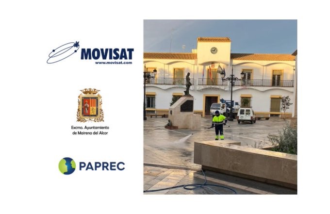 PAPREC y MOVISAT juntos para la optimización de los servicios municipales de Mairena del Alcor (Sevilla)
