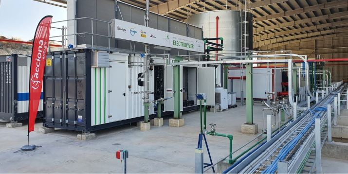  Planta de hidrógeno verde participada por ACCIONA Energía en Mallorca