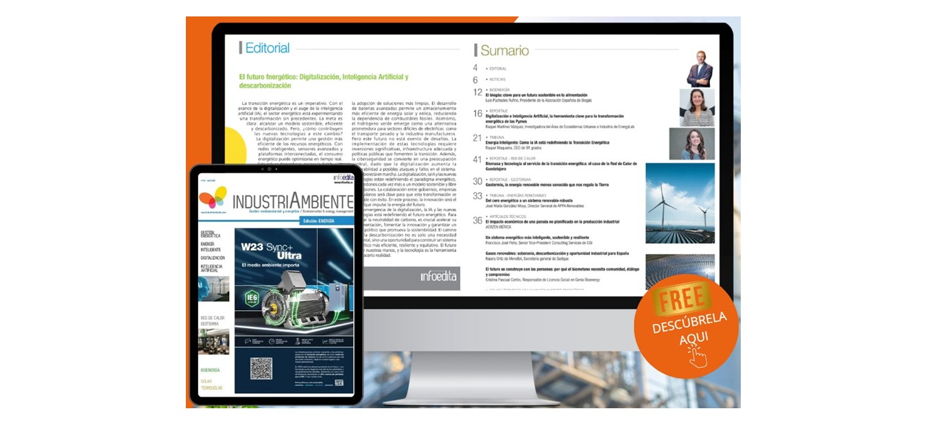industriambiente energía renovables digitalización geotermia redes de calor