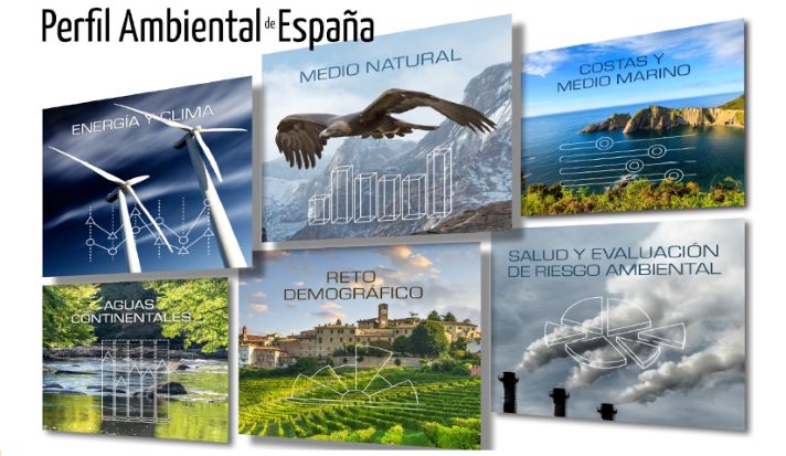 El MITECO presenta el Perfil Ambiental de España 2021, con más de 100 indicadores y en un nuevo formato más accesible e intuitivo