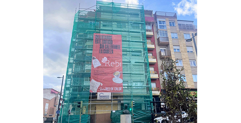 La comunidad de Venerable Palafox 1 avanza en su rehabilitación energética tras unirse a la Red de Calor de Soria