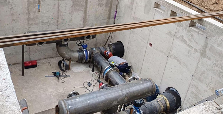 La Red de Calor de Guadalajara crece con una nueva estación de rebombeo para llegar a las zonas más altas