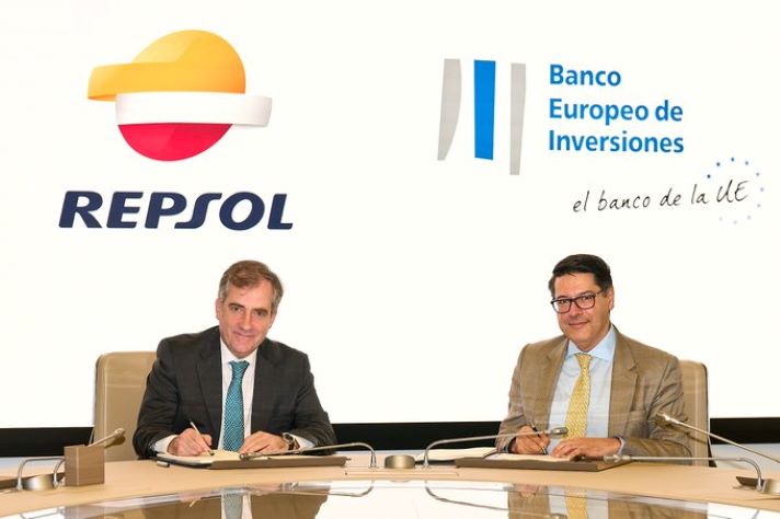 Repsol y el BEI firman un préstamo de 120 millones de euros para financiar la primera planta de biocombustibles avanzados en España