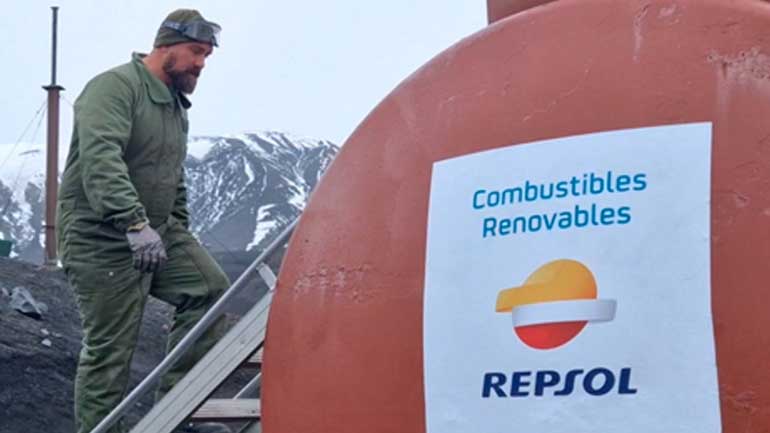 Repsol y el Ejército de Tierra llevan los combustibles renovables a la Campaña Antártica