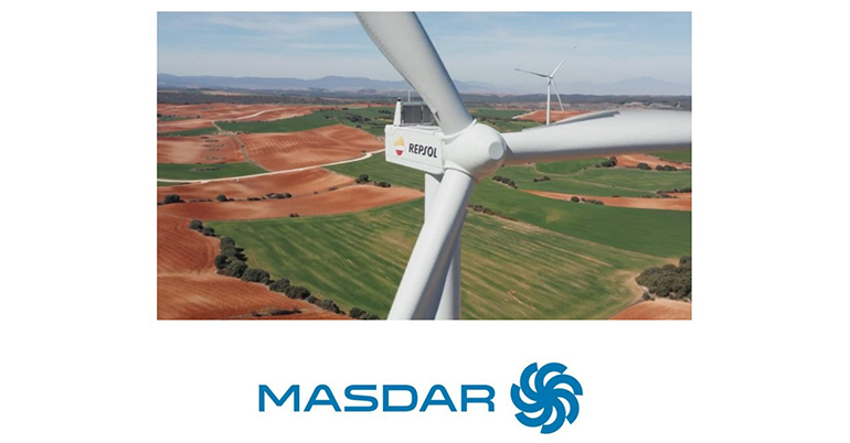 Repsol vende el 49% de su mayor cartera de energías renovables en España a Masdar