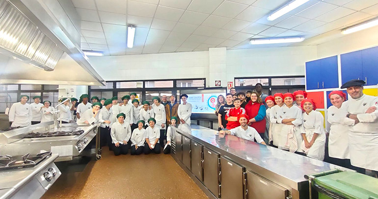 El Revillagigedo y la Escuela de Hostelería de Gijón entre los tres mejores proyectos europeos de prevención de residuos