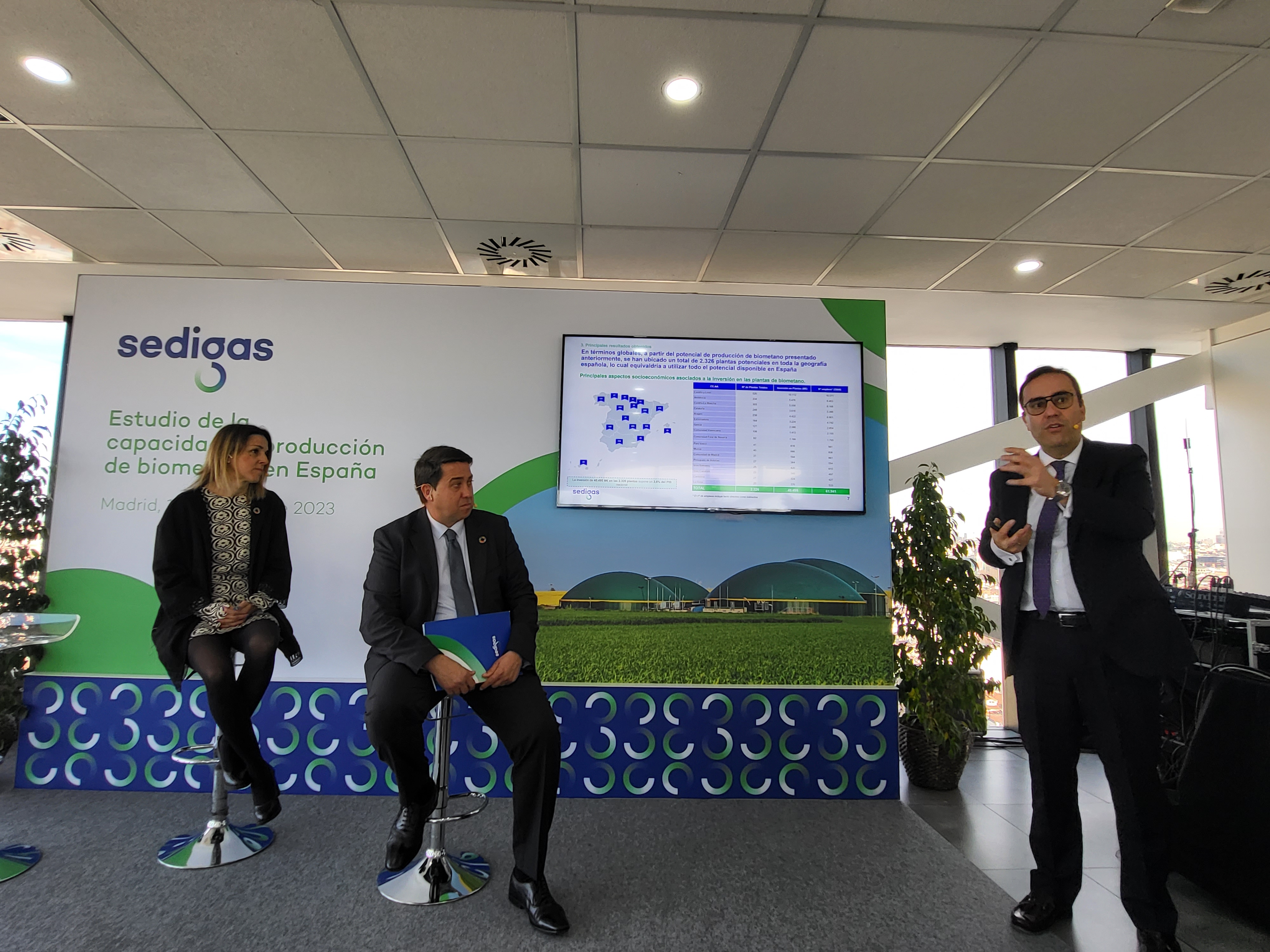 IndustriAmbiente asiste a la presentación del ‘Estudio de la capacidad de producción de biometano en España’, elaborado por la Asociación Española del Gas, Sedigas, en colaboración con PwC y la consultora especializada Biovic