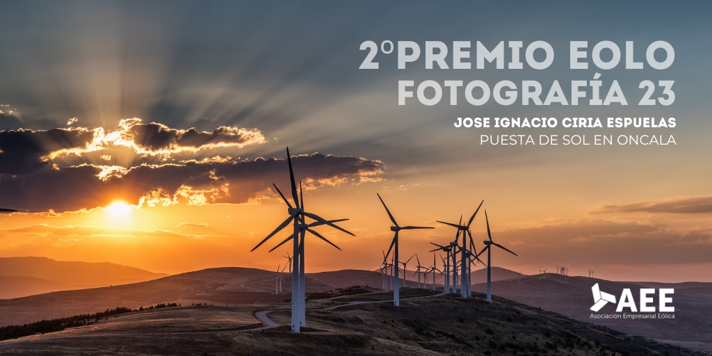 El segundo puesto ha sido para José Ignacio Ciria Espuelas por la fotografía titulada ‘Puesta de sol en Oncala’.