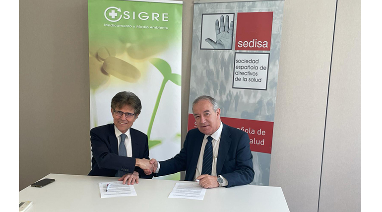 Sigre y Sedisa firman un convenio para fomentar el reciclaje y la economía circular