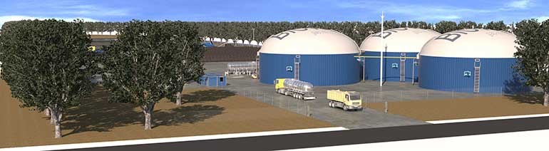 Sitra participa en la construcción de una planta de biogás en Toledo