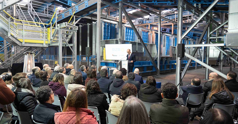 STADLER moderniza la planta de clasificación de envases de BZB en Bizkaia