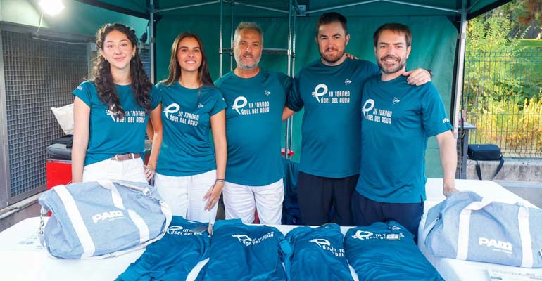 Jaime Molinero y Fernando Pesquera, de Canal de Isabel II, campeones del Torneo de Pádel del Agua 2025 de Tecnoaqua