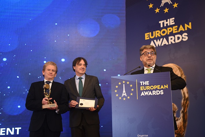 Ecopilas recibe en París el premio The European Awards a la sostenibilidad ambiental
