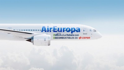 Air Europa volará a La Habana con biocombustibles de segunda generación de Cepsa