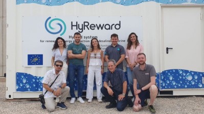 La planta piloto del Proyecto Hyreward, de Sacyr Agua, empieza a producir energía azul en Alicante