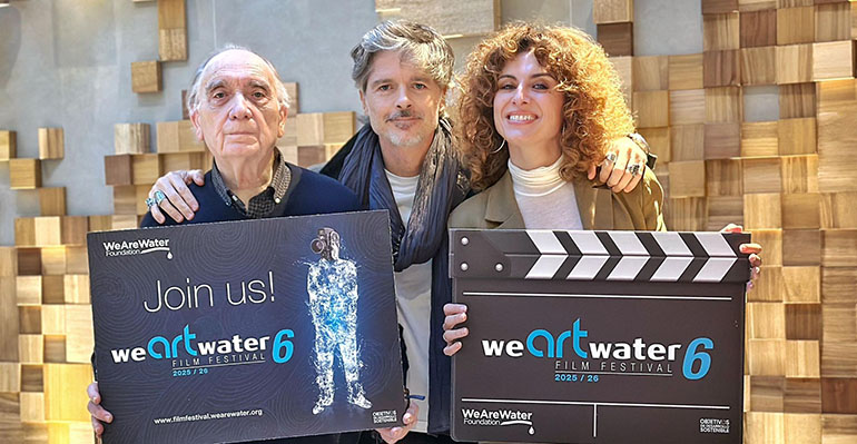 Fernando Méndez-Leite, Cayetana Cabezas,  Natalia Sánchez y Judith Colell presentan la  sexta edición del We Art Water Film Festival