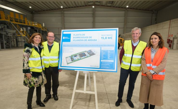  La nueva planta de biorresiduos de Vilanova de Arousa (Pontevedra) comenzará a funcionar a partir del próximo 1 de diciembre 
