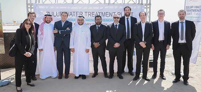 Almar Water Solutions se une a Aramco y Socios para presentar los avances de la planta de tratamiento de agua de Zuluf